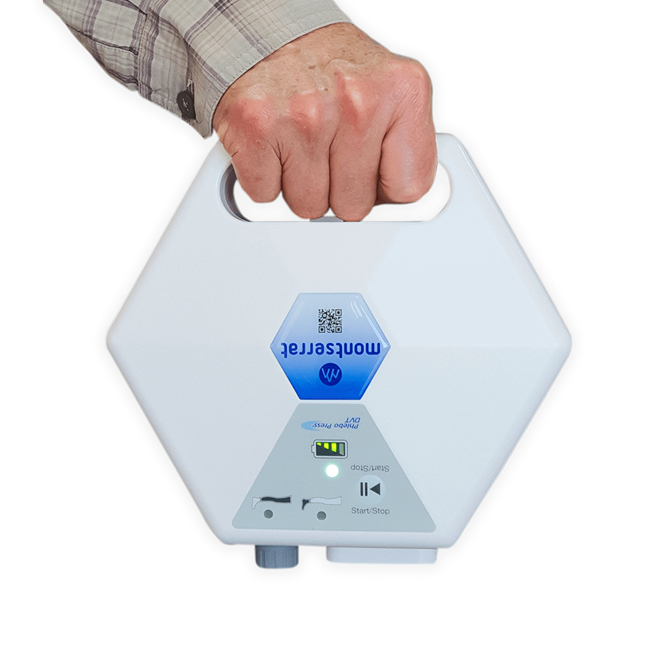 Kit Aparelho p/ Prevenção de TVP/EP Phlebo Press DVT 760D + Par de ...